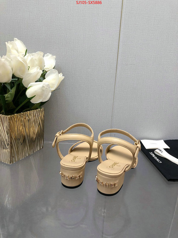 Women Shoes-Chanel good quality replica ID: SX5886 $: 105USD