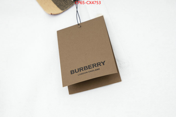 Clothing-Burberry wholesale sale ID: CX4753 $: 65USD