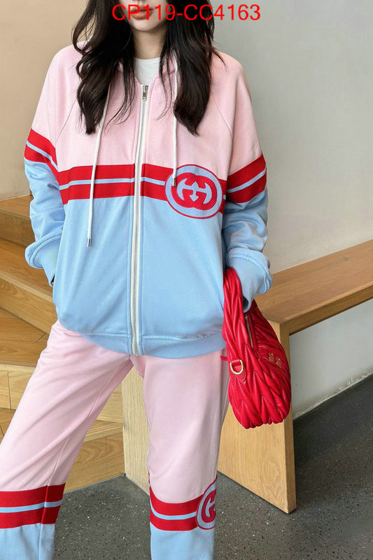 Clothing-Gucci buy 1:1 ID: CC4163 $: 119USD