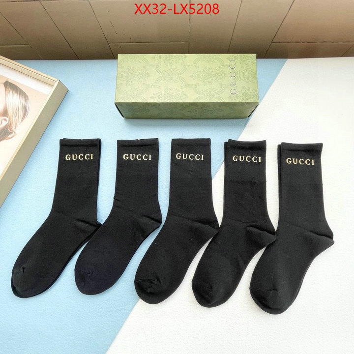 Sock-Gucci copy ID: LX5208 $: 32USD