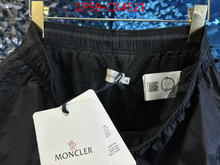 Clothing-Moncler top designer replica ID: CX4521 $: 59USD