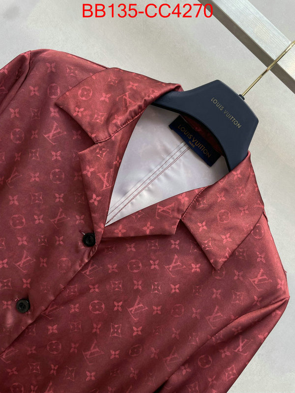 Clothing-LV brand designer replica ID: CC4270 $: 135USD