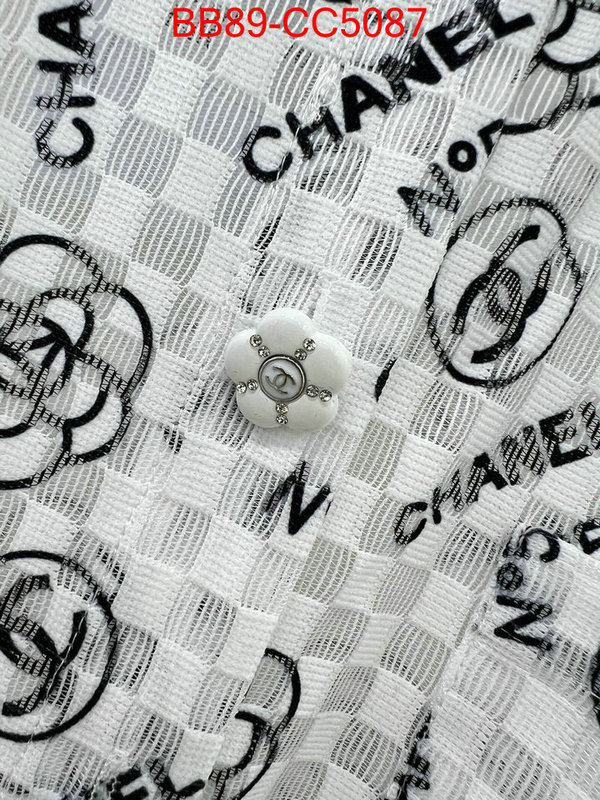 Clothing-Chanel best website for replica ID: CC5087 $: 89USD