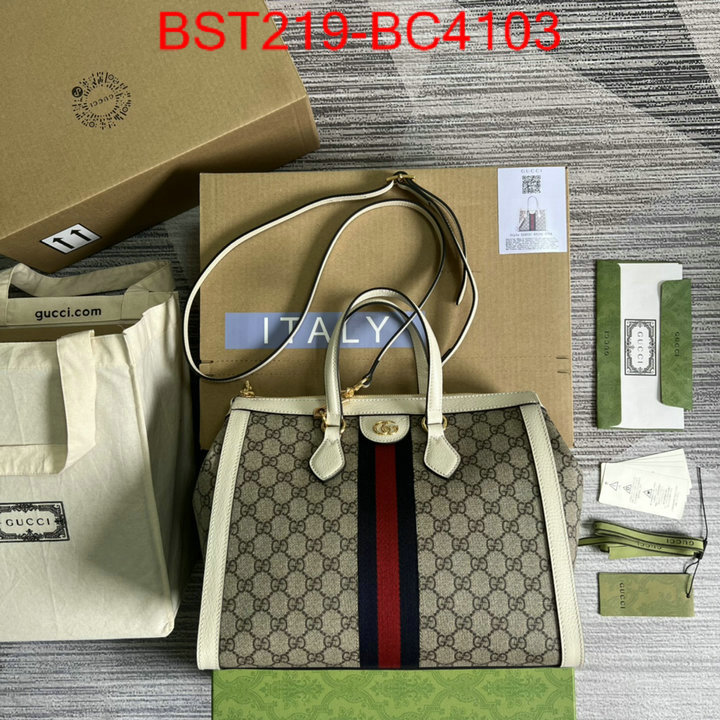 Gucci Bags(TOP)-Handbag- replcia cheap ID: BC4103 $: 219USD,