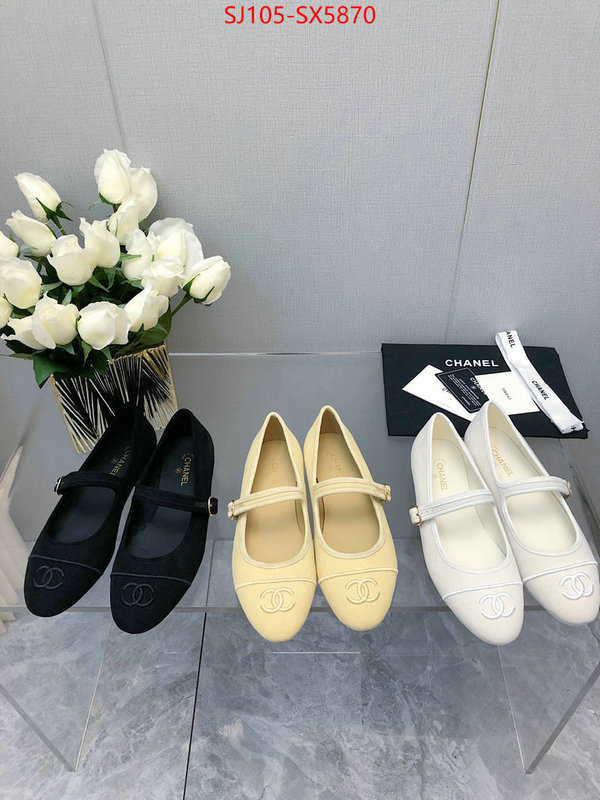 Women Shoes-Chanel shop designer ID: SX5870 $: 105USD