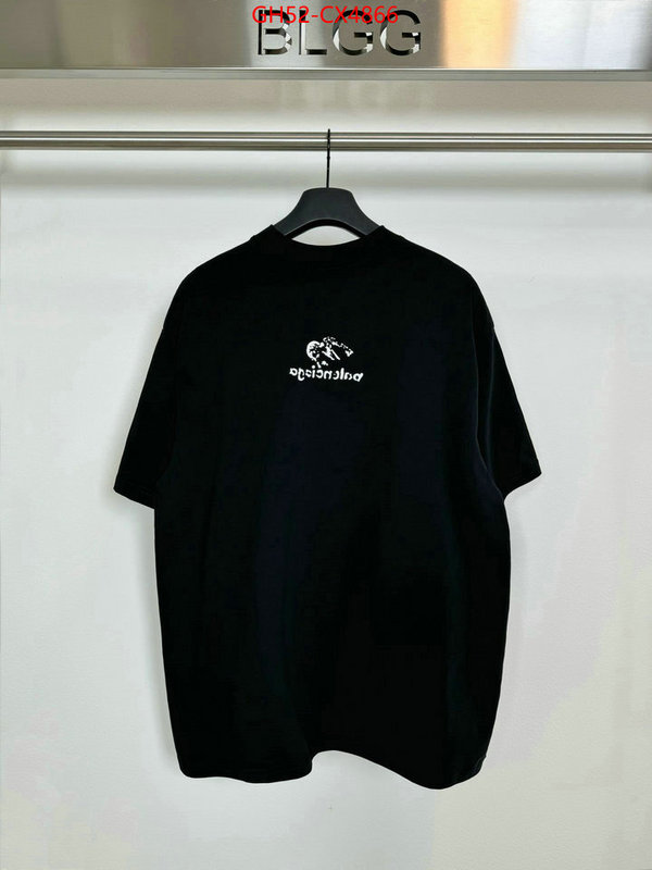 Clothing-Balenciaga fake high quality ID: CX4866 $: 52USD