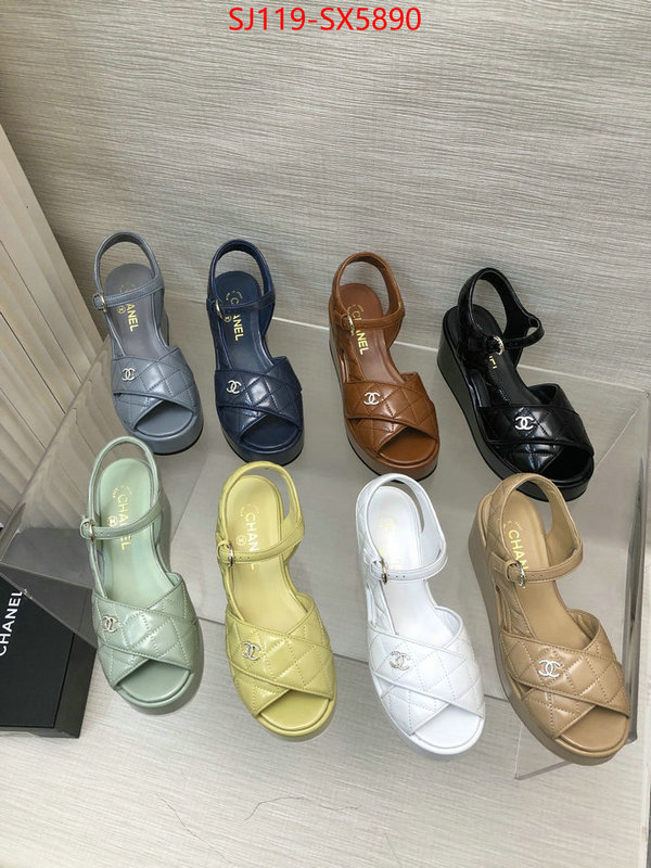 Women Shoes-Chanel wholesale sale ID: SX5890 $: 119USD