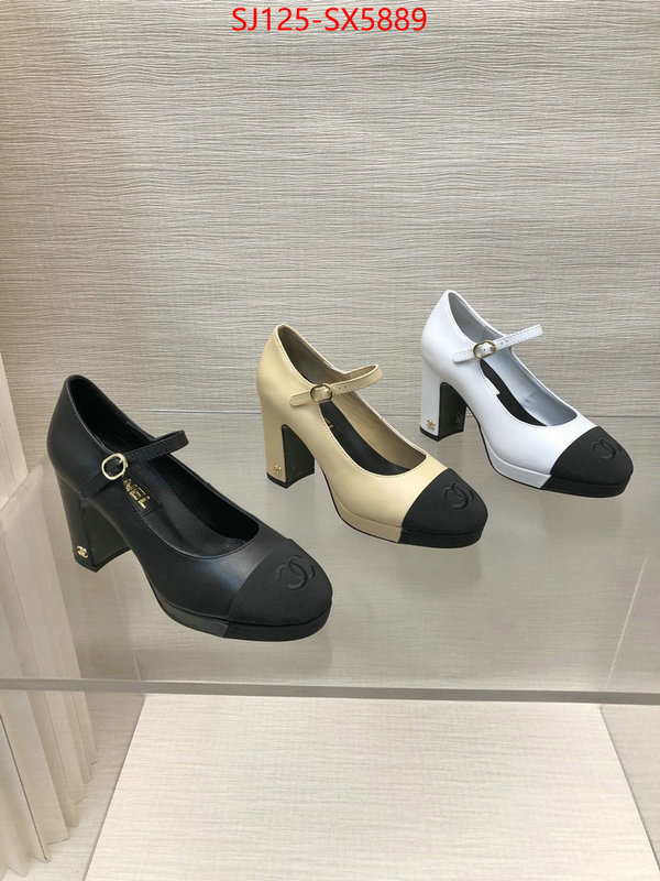 Women Shoes-Chanel top quality ID: SX5889 $: 125USD