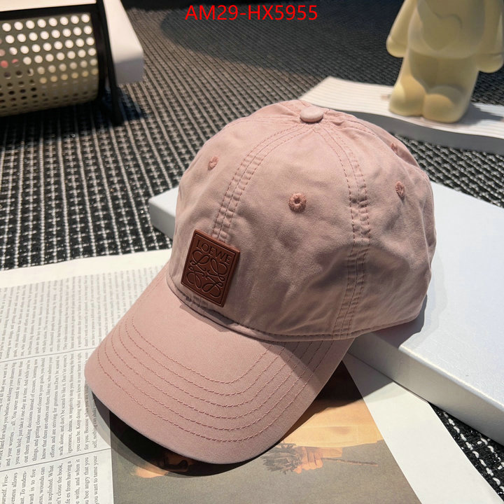 Cap(Hat)-Loewe knockoff highest quality ID: HX5955 $: 29USD