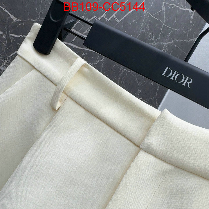Clothing-Dior 2024 luxury replicas ID: CC5144 $: 109USD