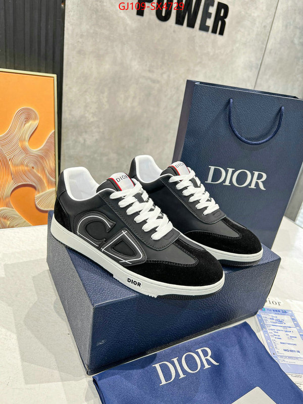 Men shoes-Dior replica ID: SX4729 $: 109USD