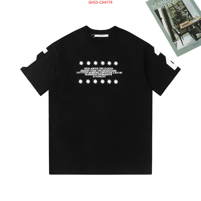 Clothing-Givenchy 2024 replica wholesale cheap sales online ID: CX4179 $: 55USD