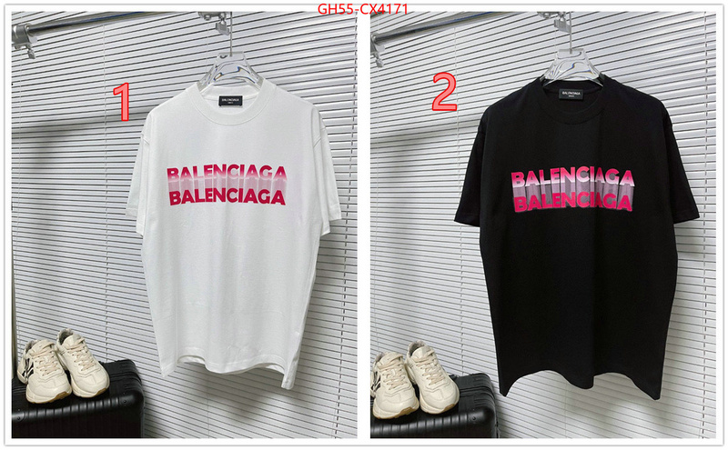 Clothing-Balenciaga the best quality replica ID: CX4171 $: 55USD