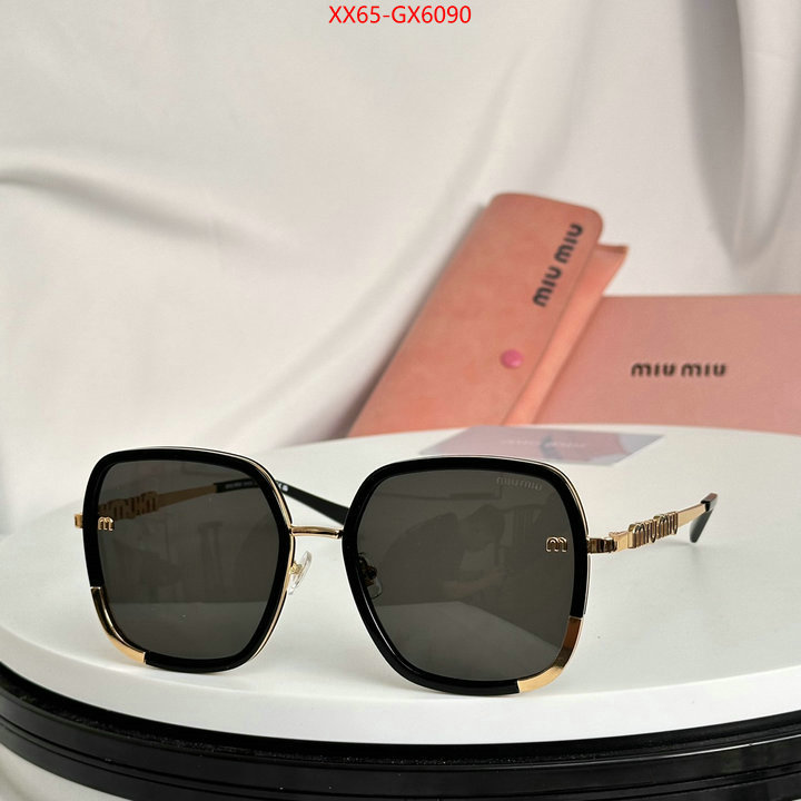 Glasses-Miu Miu find replica ID: GX6090 $: 65USD