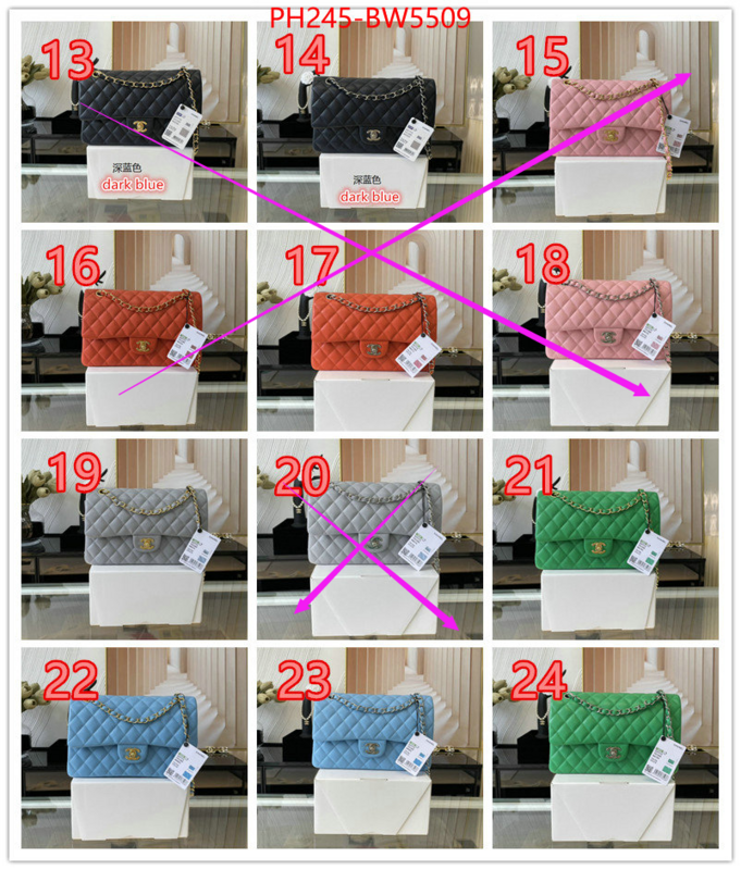 Chanel Bags(TOP)-Diagonal- top designer replica ID: BW5509 $: 245USD,