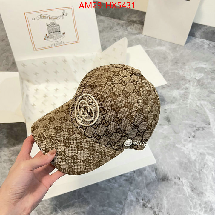 Cap(Hat)-Gucci high quality online ID: HX5431 $: 29USD