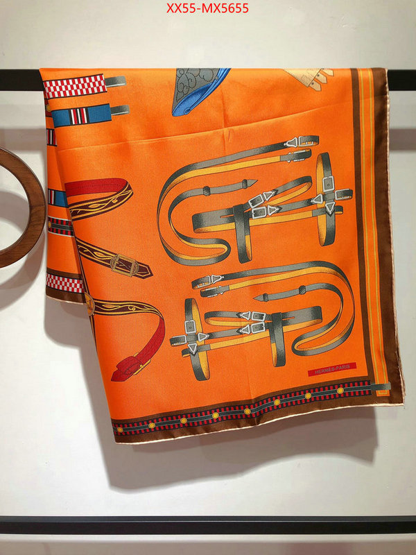 Scarf-Hermes designer fake ID: MX5655 $: 55USD