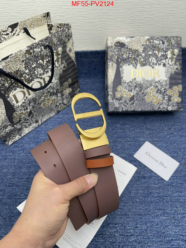 Belts-Dior 2024 perfect replica designer ID: PV2124 $: 55USD