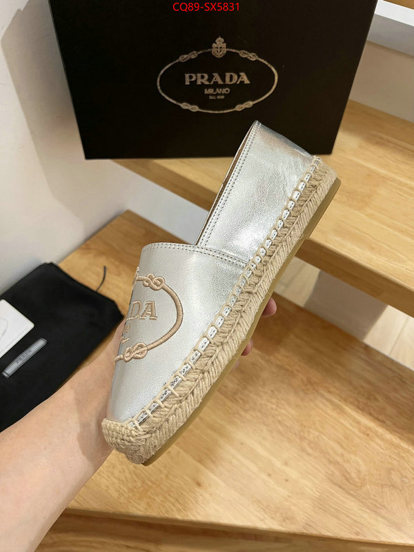 Women Shoes-Prada new 2024 ID: SX5831 $: 89USD