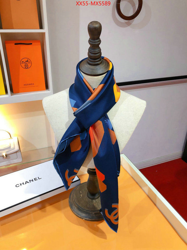 Scarf-Chanel what best replica sellers ID: MX5589 $: 55USD