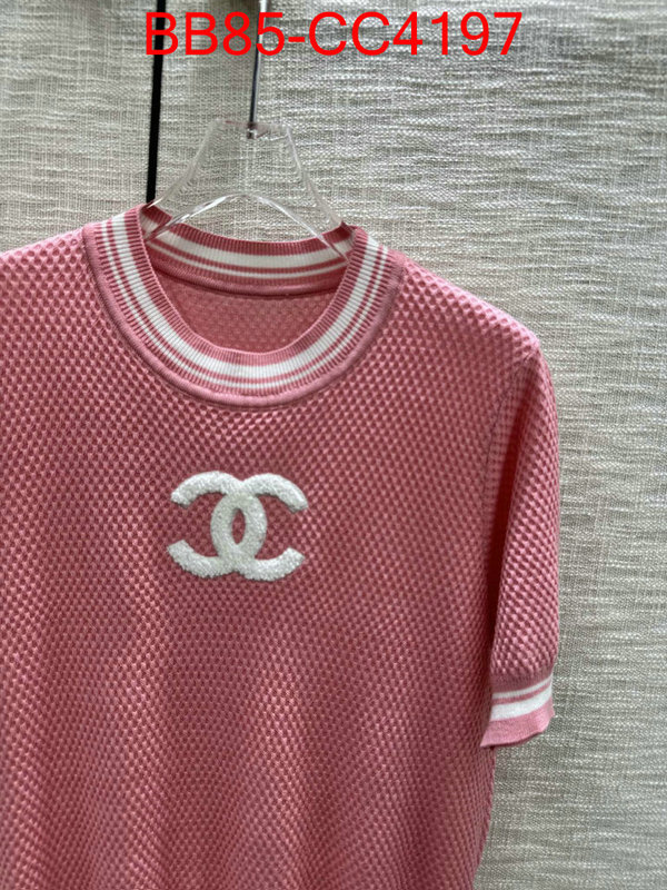 Clothing-Chanel the highest quality fake ID: CC4197 $: 85USD