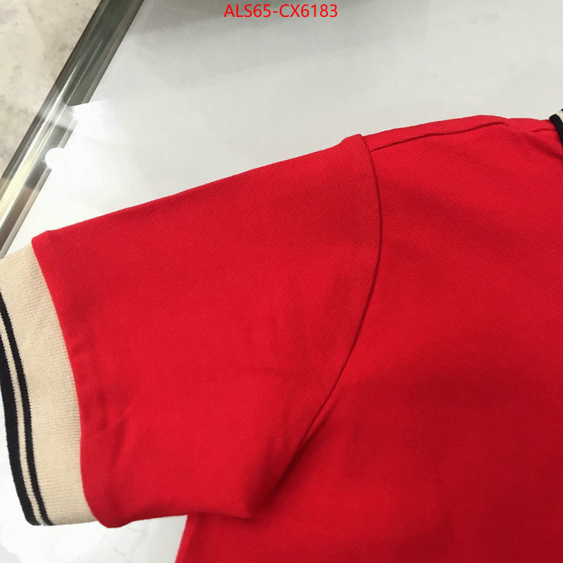 Kids clothing-Gucci top perfect fake ID: CX6183 $: 65USD