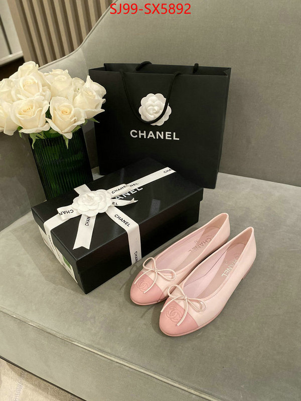 Women Shoes-Chanel high quality 1:1 replica ID: SX5892 $: 99USD