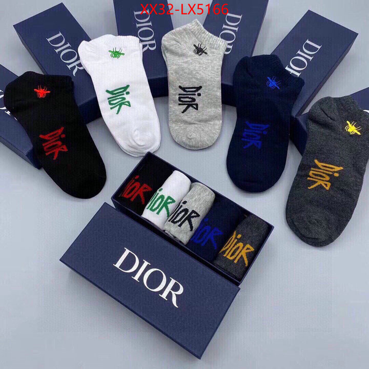 Sock-Dior the highest quality fake ID: LX5166 $: 32USD