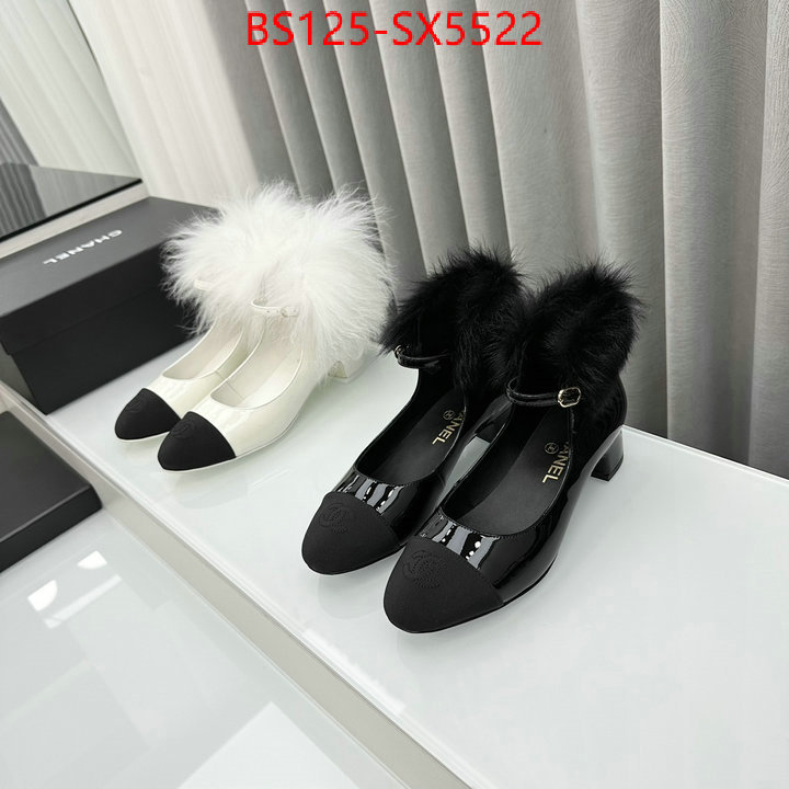 Women Shoes-Chanel 1:1 replica ID: SX5522 $: 125USD