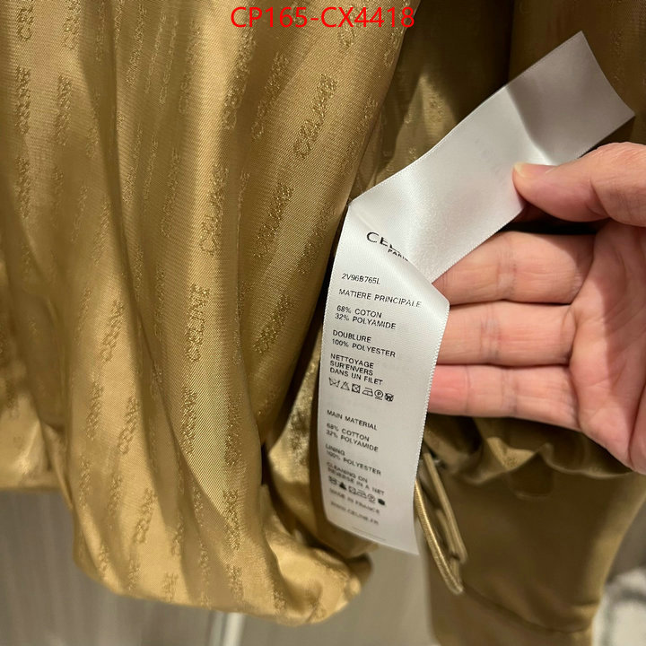Clothing-Celine high quality online ID: CX4418 $: 165USD
