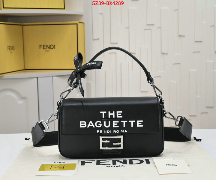 Fendi Bags(4A)-Baguette- best like ID: BX4289 $: 89USD