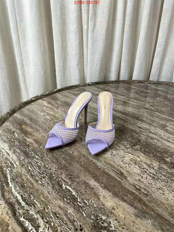 Women Shoes-Gianvito Rossi wholesale replica shop ID: SX5797 $: 105USD