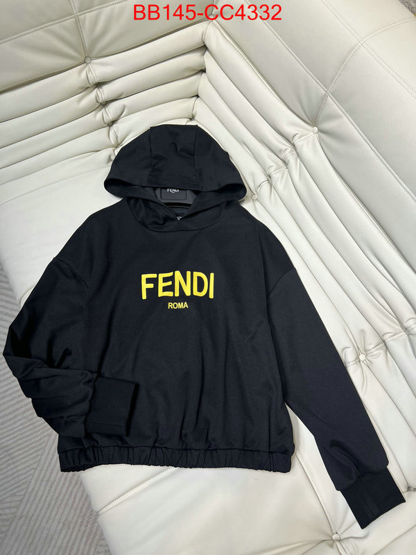 Clothing-Fendi how to start selling replica ID: CC4332 $: 145USD