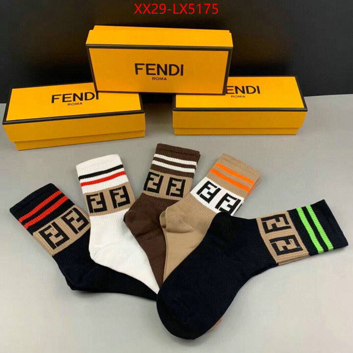 Sock-Fendi luxury shop ID: LX5175 $: 29USD