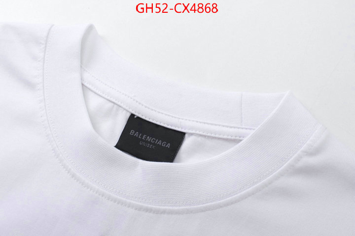 Clothing-Balenciaga replcia cheap ID: CX4868 $: 52USD