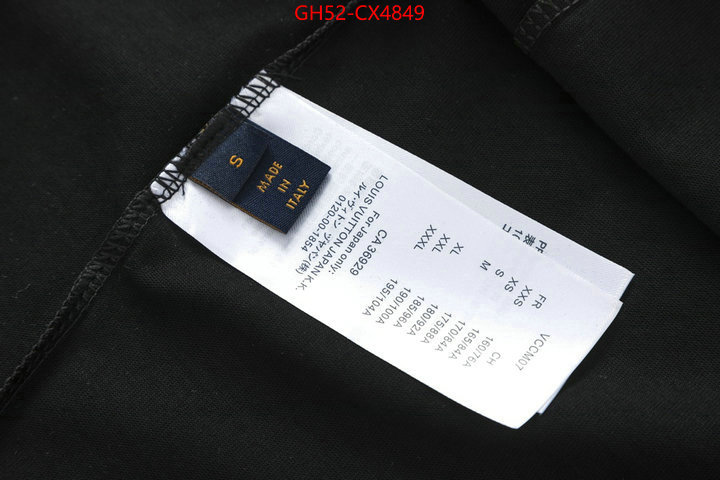 Clothing-LV fashion replica ID: CX4849 $: 52USD