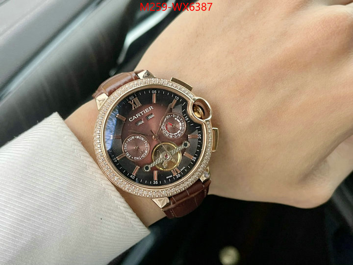 Watch(TOP)-Cartier knockoff highest quality ID: WX6387 $: 259USD