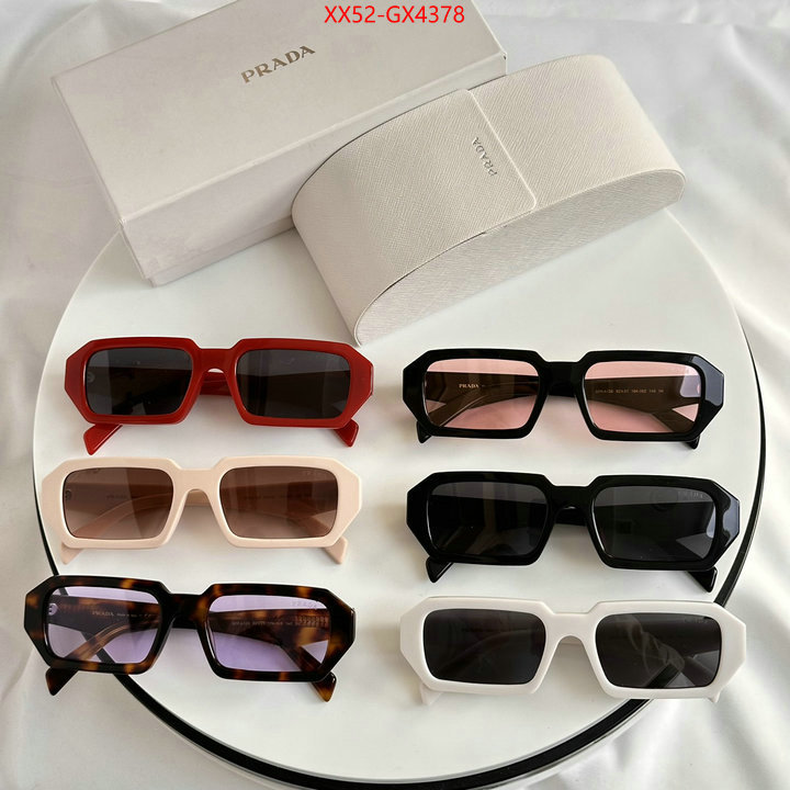 Glasses-Prada brand designer replica ID: GX4378 $: 52USD