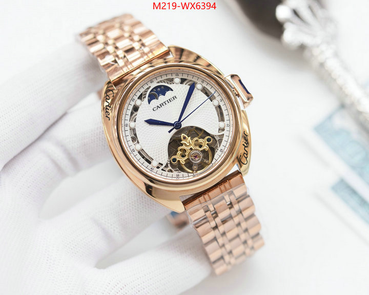 Watch(TOP)-Cartier what is a 1:1 replica ID: WX6394 $: 219USD