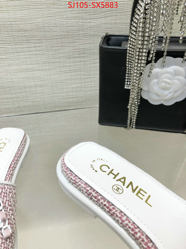 Women Shoes-Chanel buy 2024 replica ID: SX5883 $: 105USD