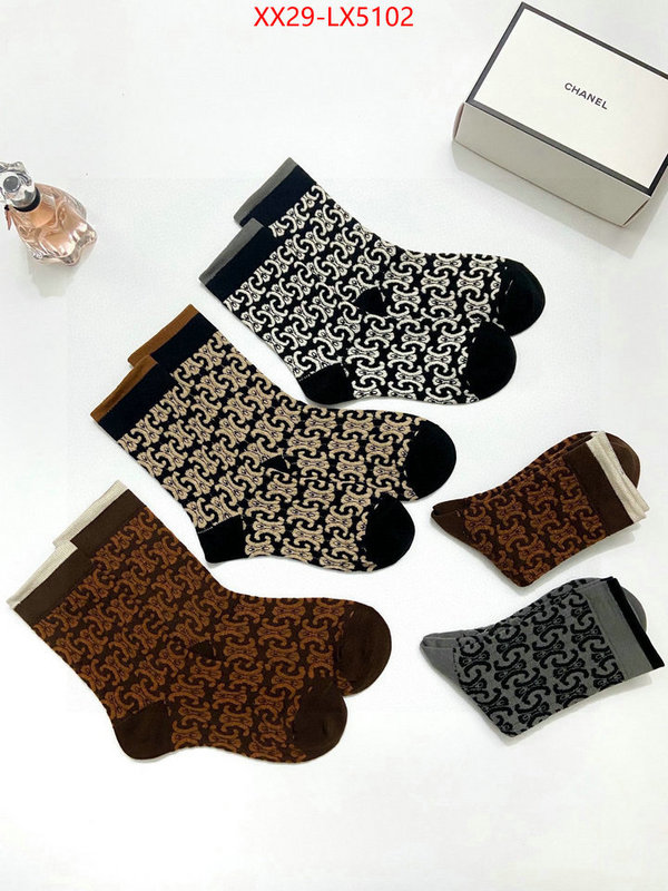 Sock-CELINE sellers online ID: LX5102 $: 29USD