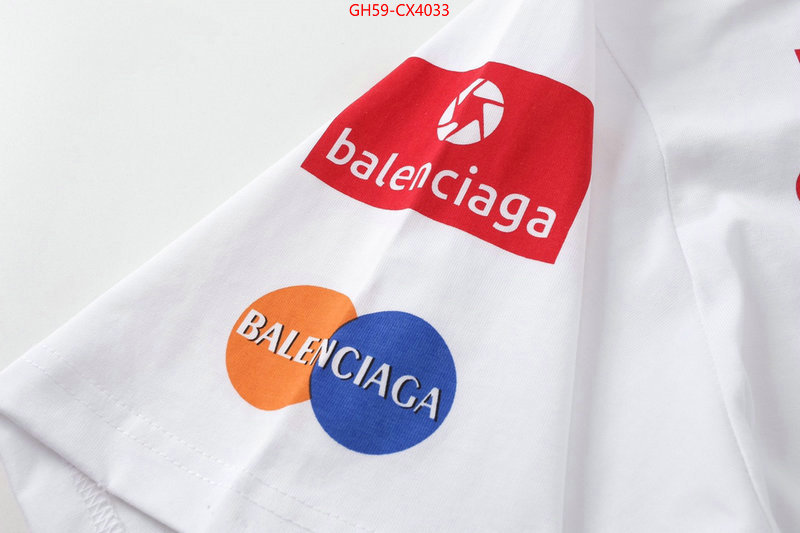 Clothing-Balenciaga counter quality ID: CX4033 $: 59USD