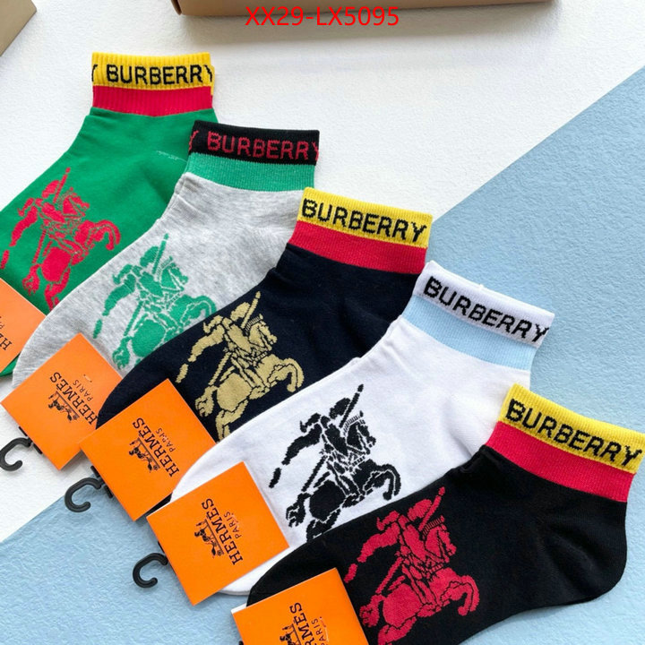 Sock-Burberry the best designer ID: LX5095 $: 29USD