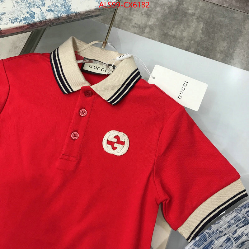 Kids clothing-Gucci aaaaa replica designer ID: CX6182 $: 99USD