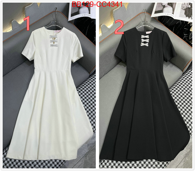 Clothing-Valentino high quality designer ID: CC4341 $: 129USD