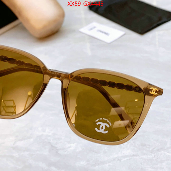 Glasses-Chanel supplier in china ID: GX4445 $: 59USD