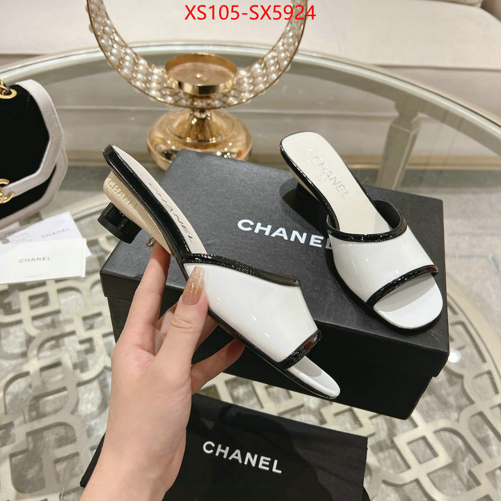 Women Shoes-Chanel best knockoff ID: SX5924 $: 105USD