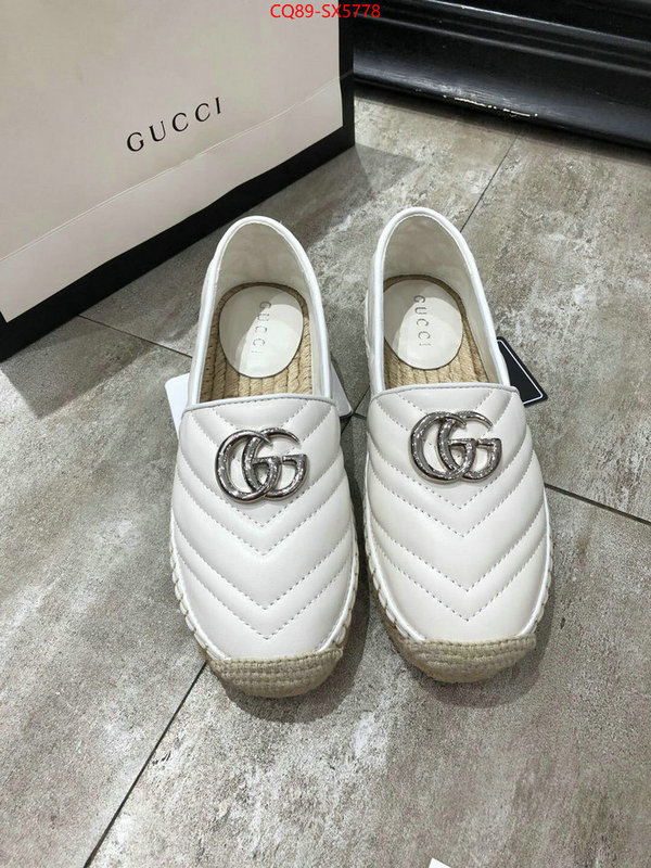 Women Shoes-Gucci cheap online best designer ID: SX5778 $: 89USD