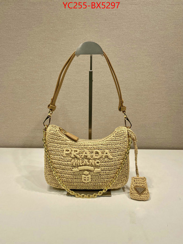 Prada Bags (TOP)-Re-Edition 2005 buy high-quality fake ID: BX5297 $: 255USD,