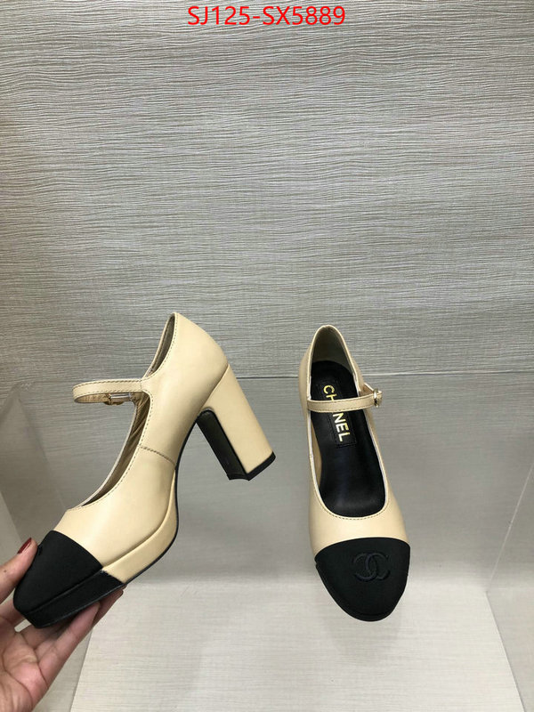 Women Shoes-Chanel top quality ID: SX5889 $: 125USD